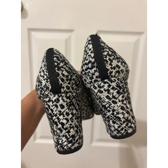 Talbots Kelsey Tweed pumps heel sz 7 - Picture 5 of 8